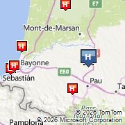 Chateau de Meracq Map